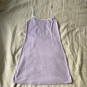 Simple Lavender Camisole Dress